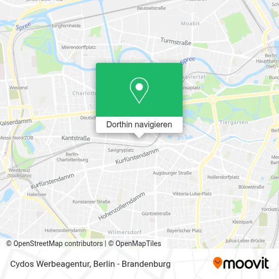 Cydos Werbeagentur Karte