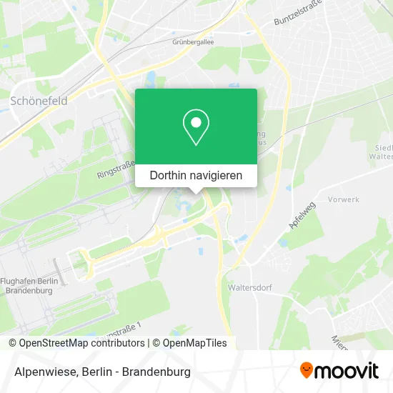 Alpenwiese Karte
