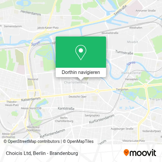 Choicis Ltd Karte