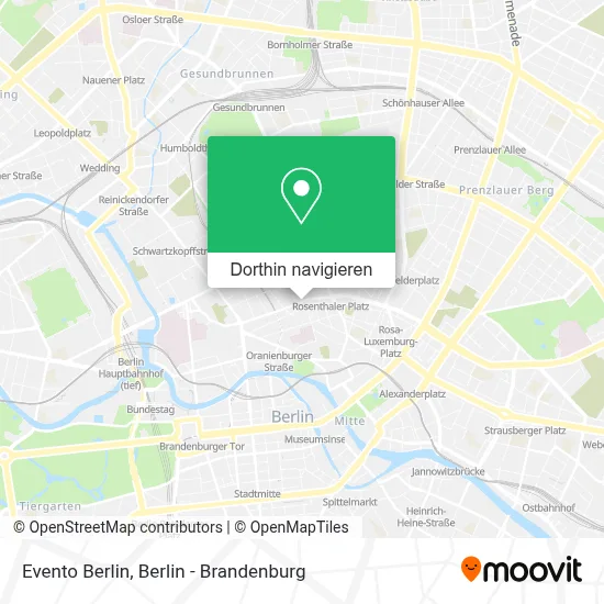 Evento Berlin Karte