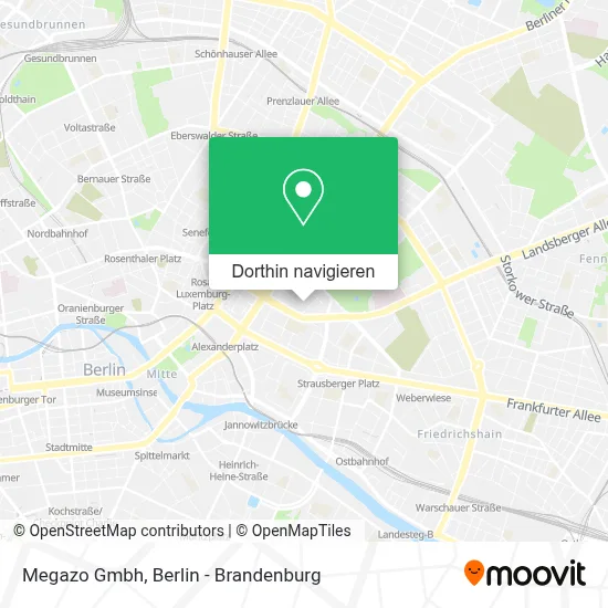 Megazo Gmbh Karte