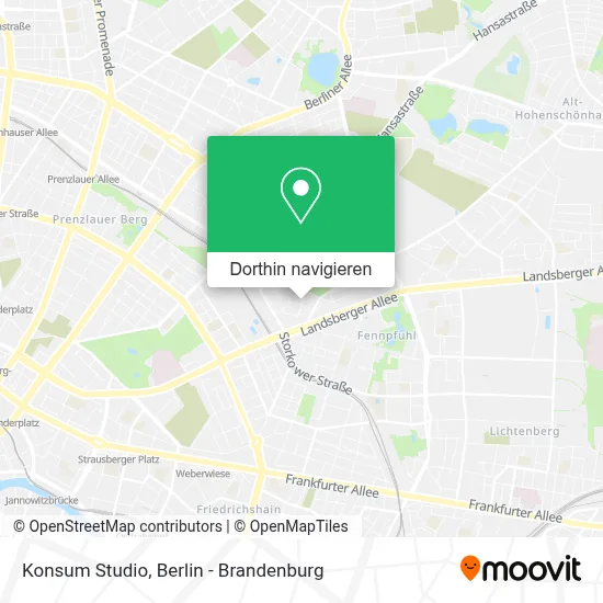 Konsum Studio Karte