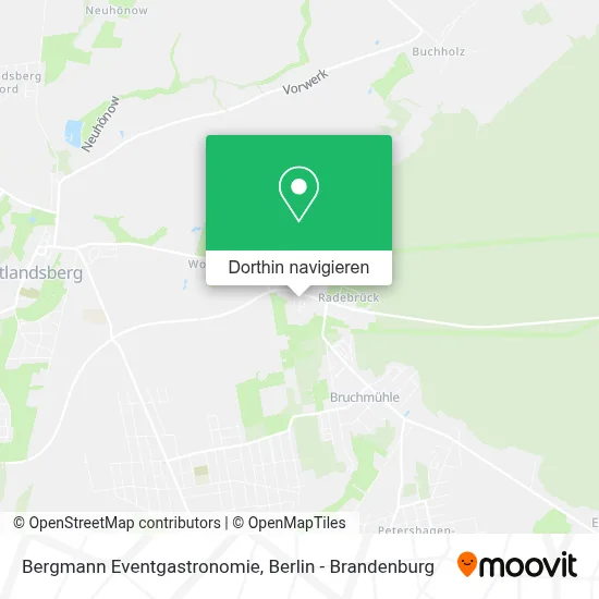 Bergmann Eventgastronomie Karte