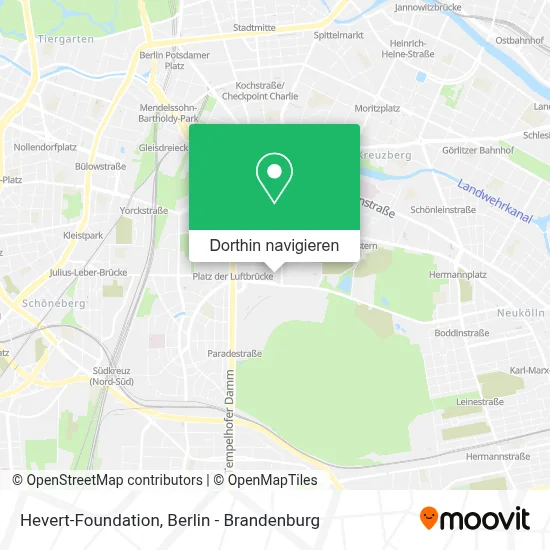 Hevert-Foundation Karte
