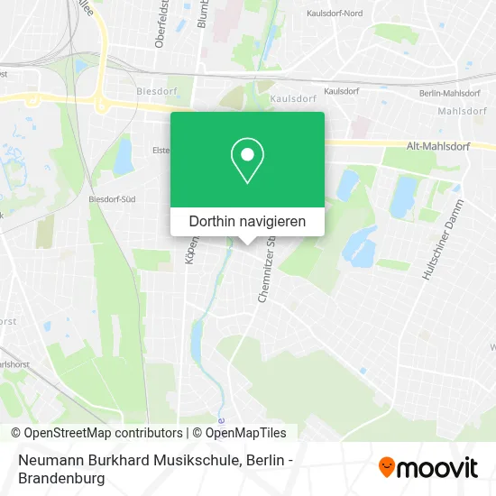 Neumann Burkhard Musikschule Karte