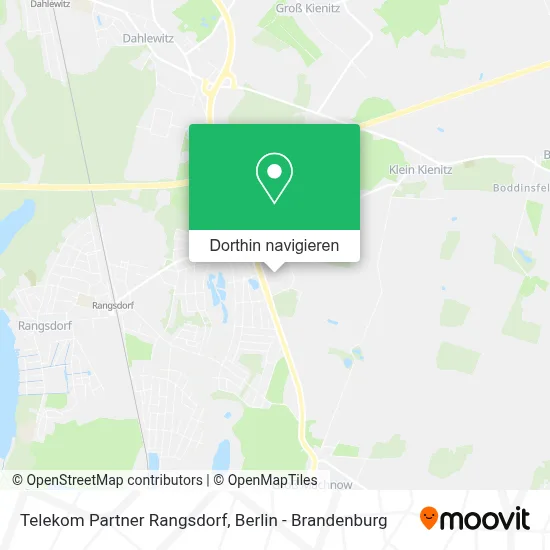 Telekom Partner Rangsdorf Karte