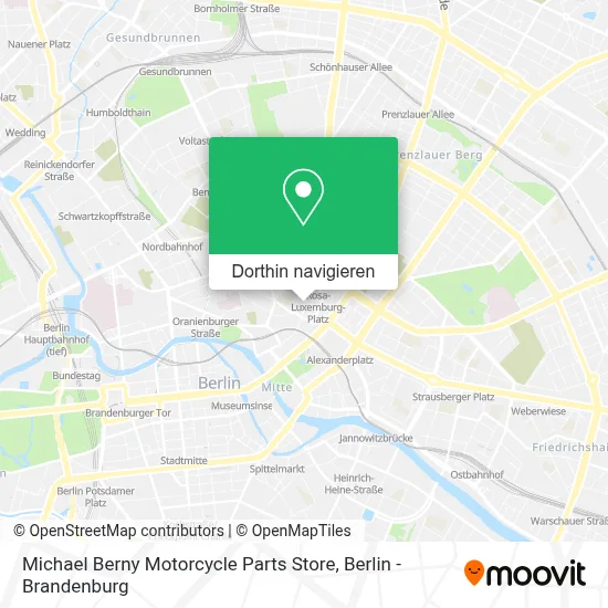 Michael Berny Motorcycle Parts Store Karte