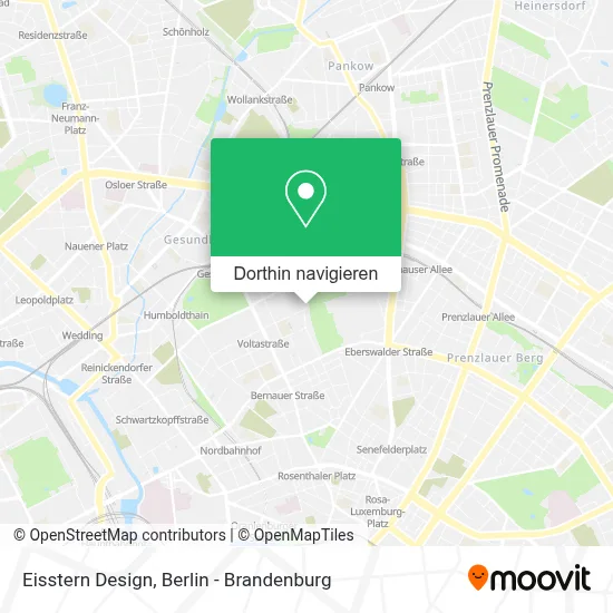 Eisstern Design Karte