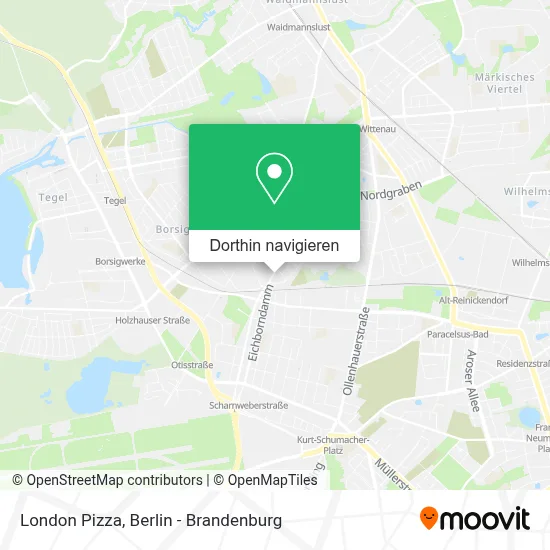 London Pizza Karte