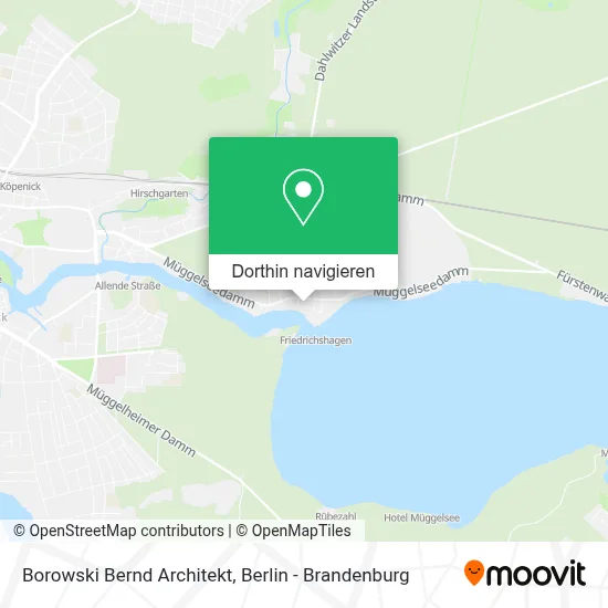 Borowski Bernd Architekt Karte