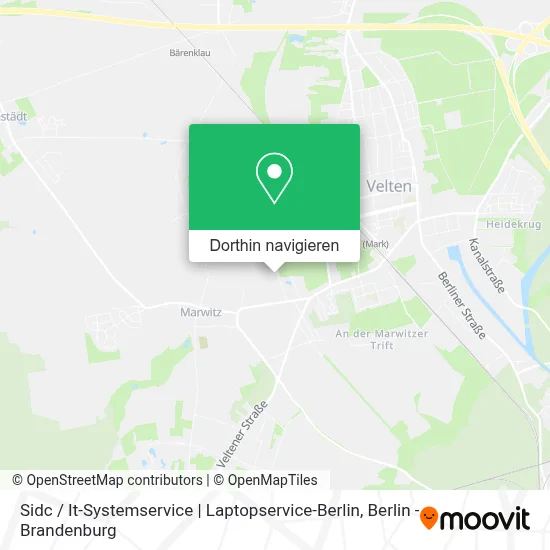 Sidc / It-Systemservice | Laptopservice-Berlin Karte
