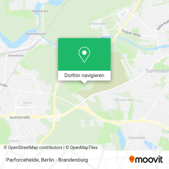 Parforceheide Karte