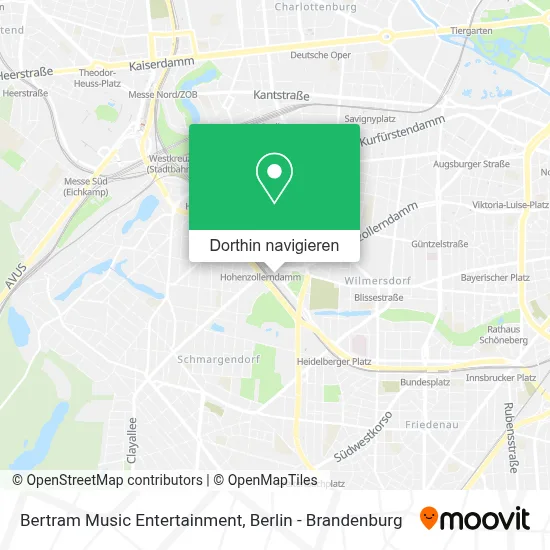 Bertram Music Entertainment Karte
