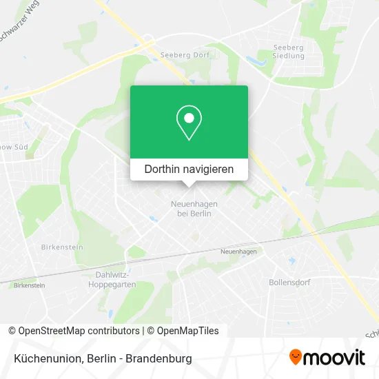 Küchenunion Karte