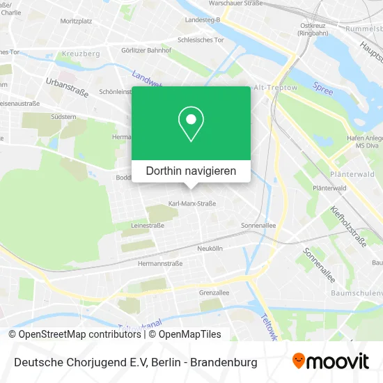 Deutsche Chorjugend E.V Karte