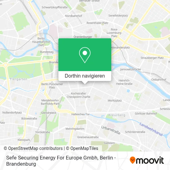 Sefe Securing Energy For Europe Gmbh Karte