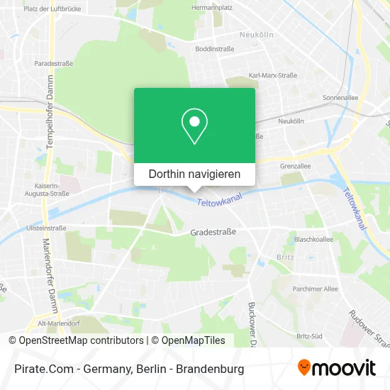 Pirate.Com - Germany Karte