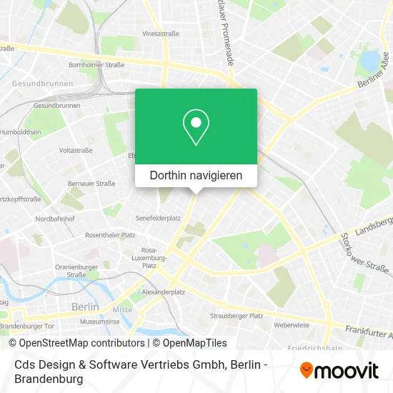 Cds Design & Software Vertriebs Gmbh Karte