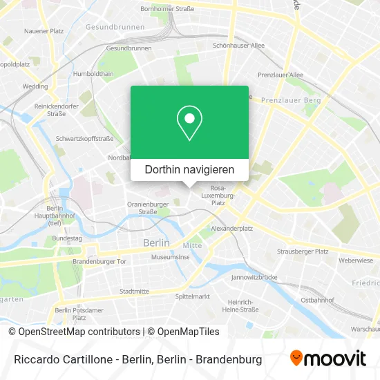 Riccardo Cartillone - Berlin Karte