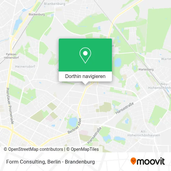 Form Consulting Karte