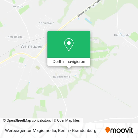 Werbeagentur Magicmedia Karte