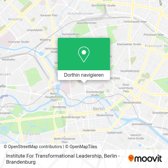 Institute For Transformational Leadership Karte