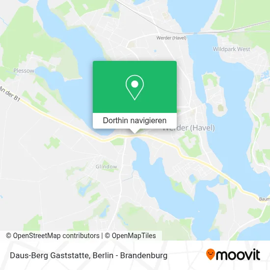 Daus-Berg Gaststatte Karte