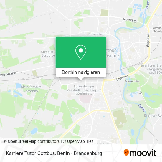 Karriere Tutor Cottbus Karte