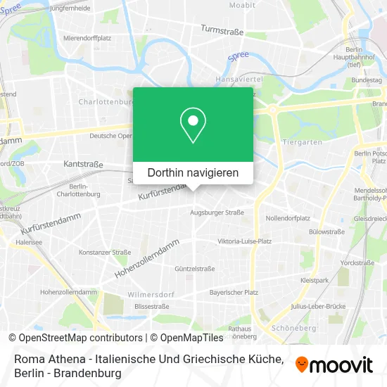 Roma Athena - Italienische Und Griechische Küche Karte