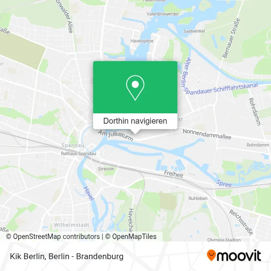 Kik Berlin Karte