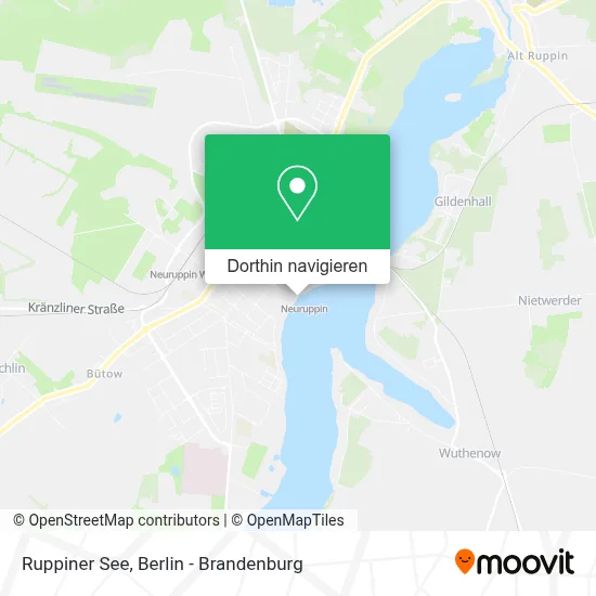 Ruppiner See Karte
