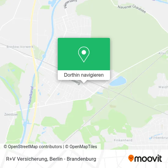 R+V Versicherung Karte