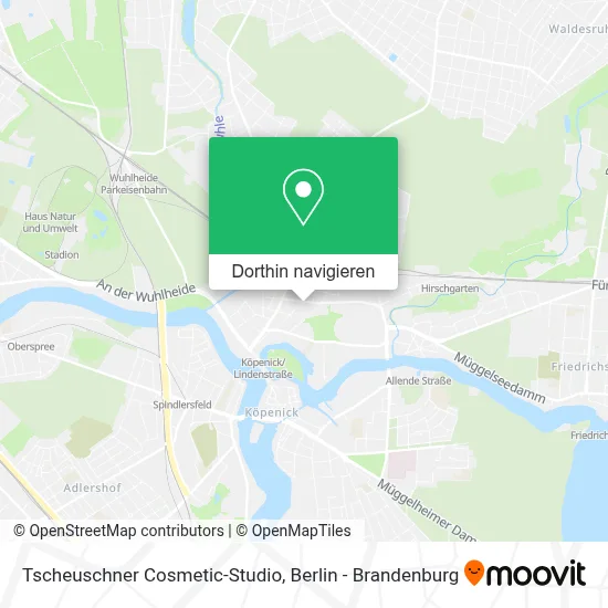 Tscheuschner Cosmetic-Studio Karte