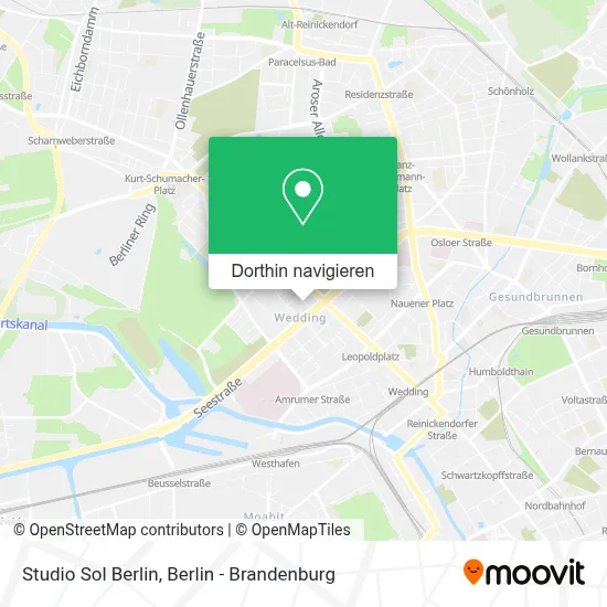Studio Sol Berlin Karte