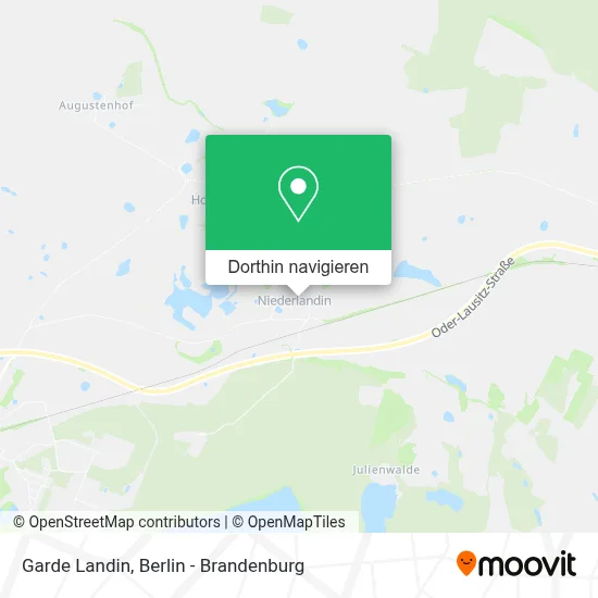 Garde Landin Karte