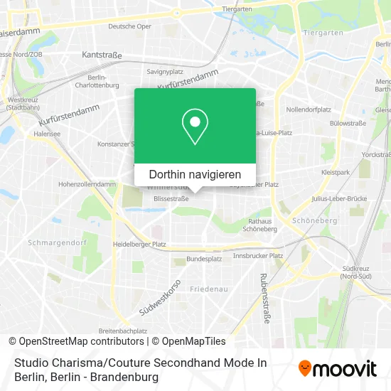 Studio Charisma / Couture Secondhand Mode In Berlin Karte