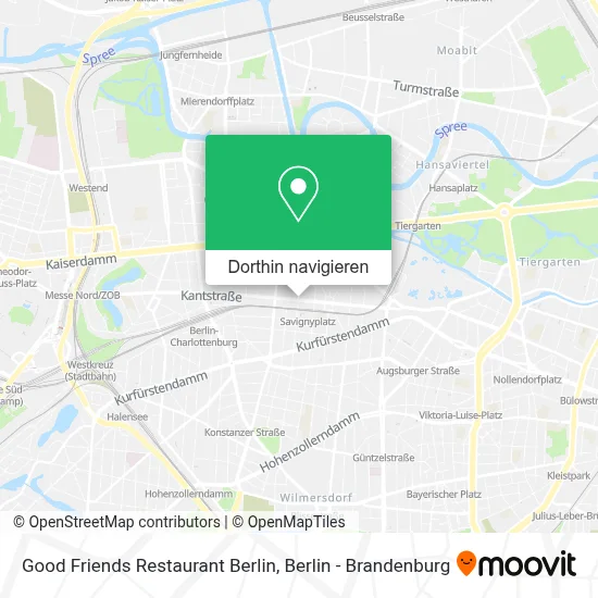 Good Friends Restaurant Berlin Karte