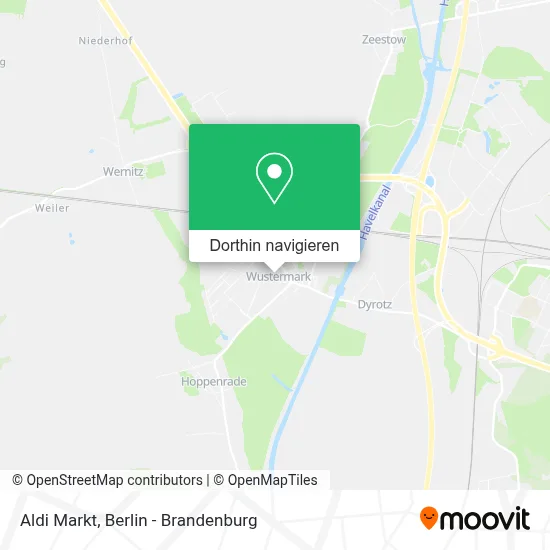 Aldi Markt Karte