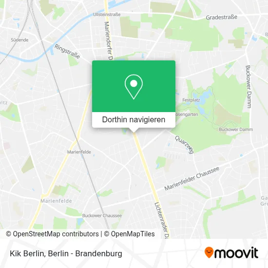Kik Berlin Karte