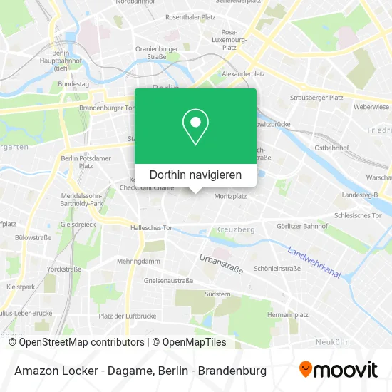 Amazon Locker - Dagame Karte