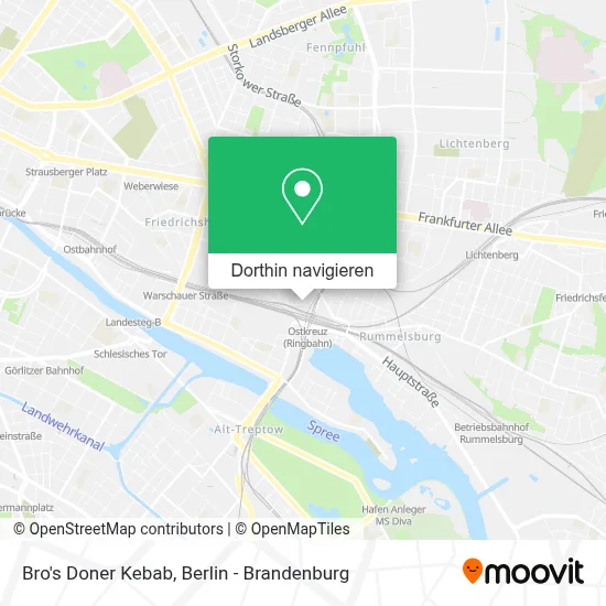 Bro's Doner Kebab Karte