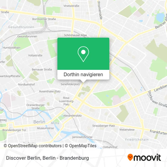 Discover Berlin Karte