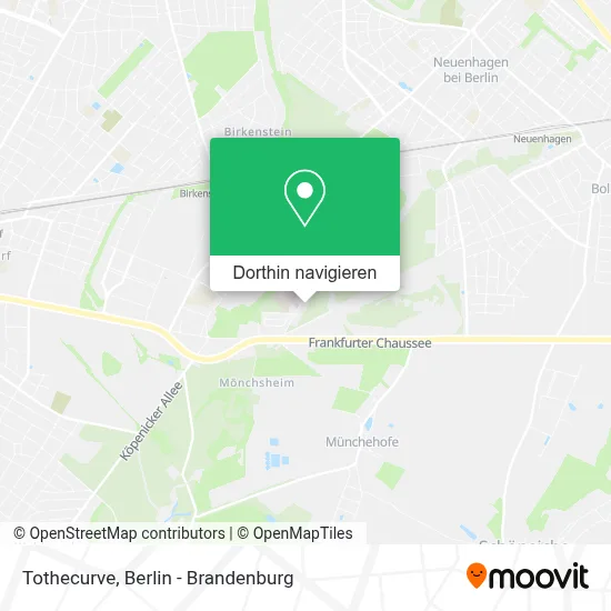 Tothecurve Karte
