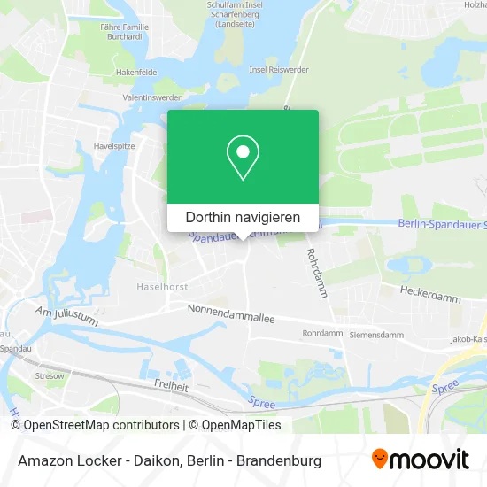 Amazon Locker - Daikon Karte