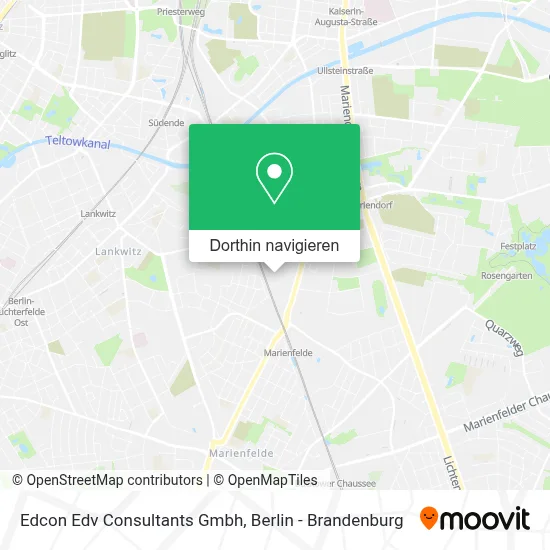 Edcon Edv Consultants Gmbh Karte