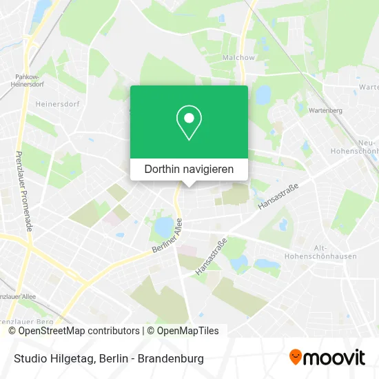 Studio Hilgetag Karte