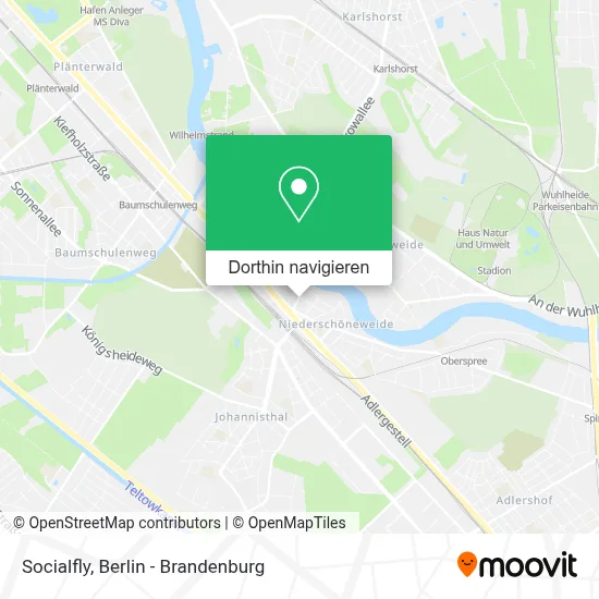 Socialfly Karte