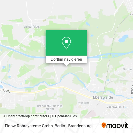 Finow Rohrsysteme Gmbh Karte