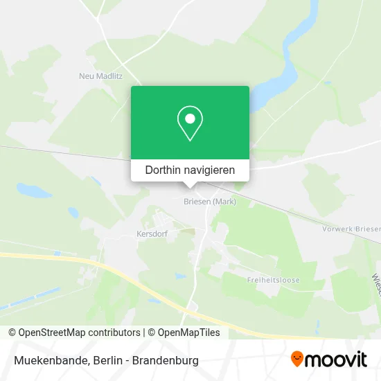 Muekenbande Karte