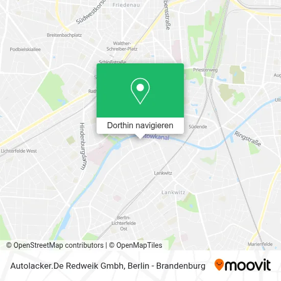Autolacker.De Redweik Gmbh Karte